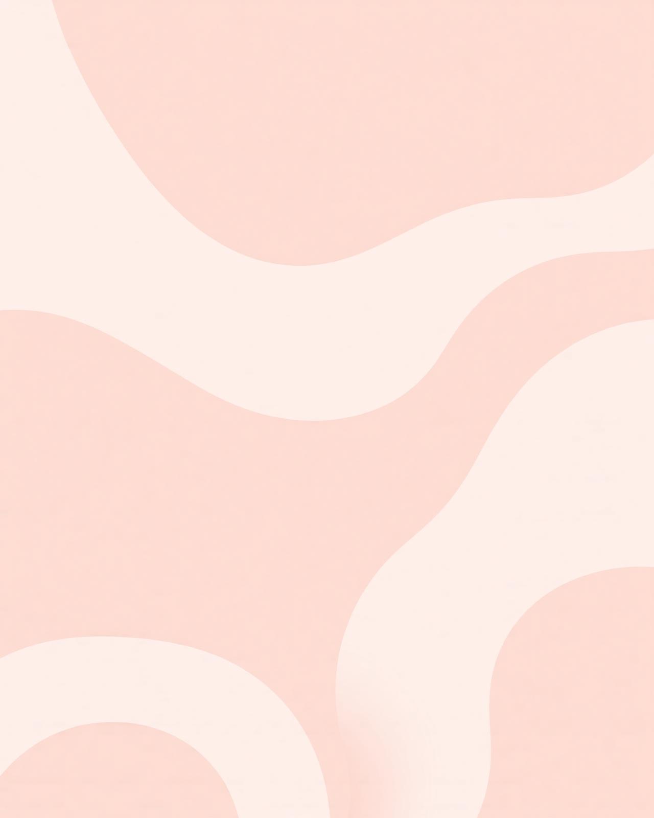 Soft abstract organic pattern in dusty rose and beige tones